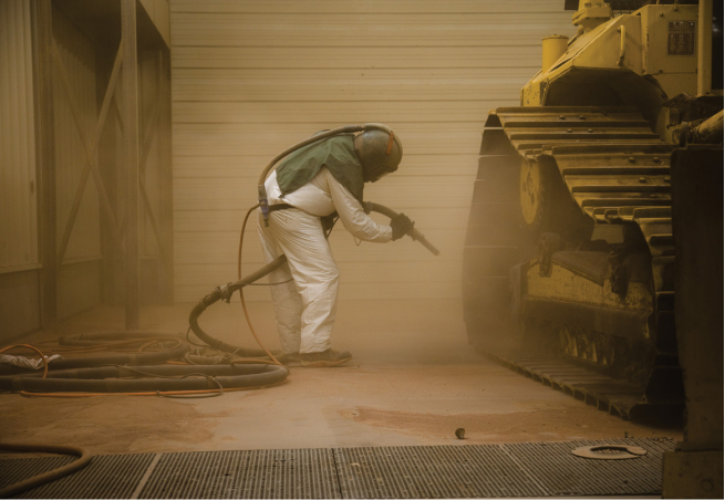 Sandblasting