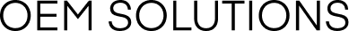 OEM SOLUTIONS hero logo