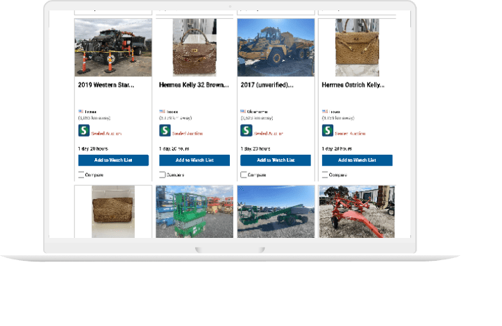 Salvage assets selling daily